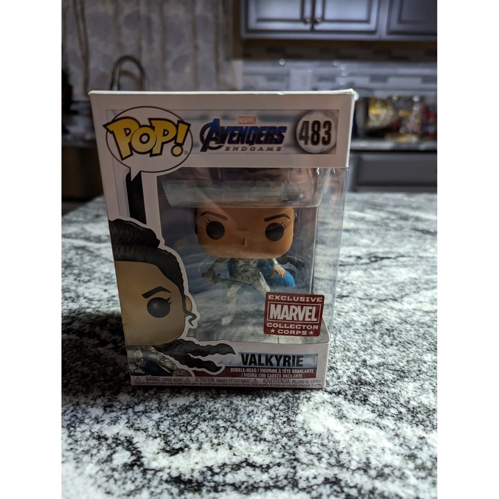 Funko POP! Marvel, Avengers Endgame Collector Corps - Valkyrie #483